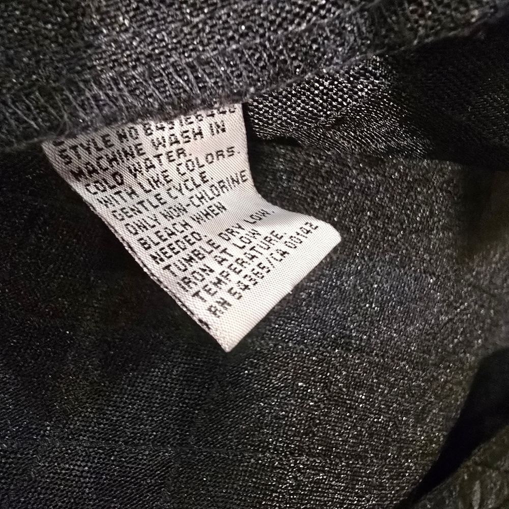 Black Textured Button-Up Jacket - Picture 4 of 4